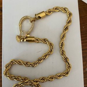 Rope chain necklace